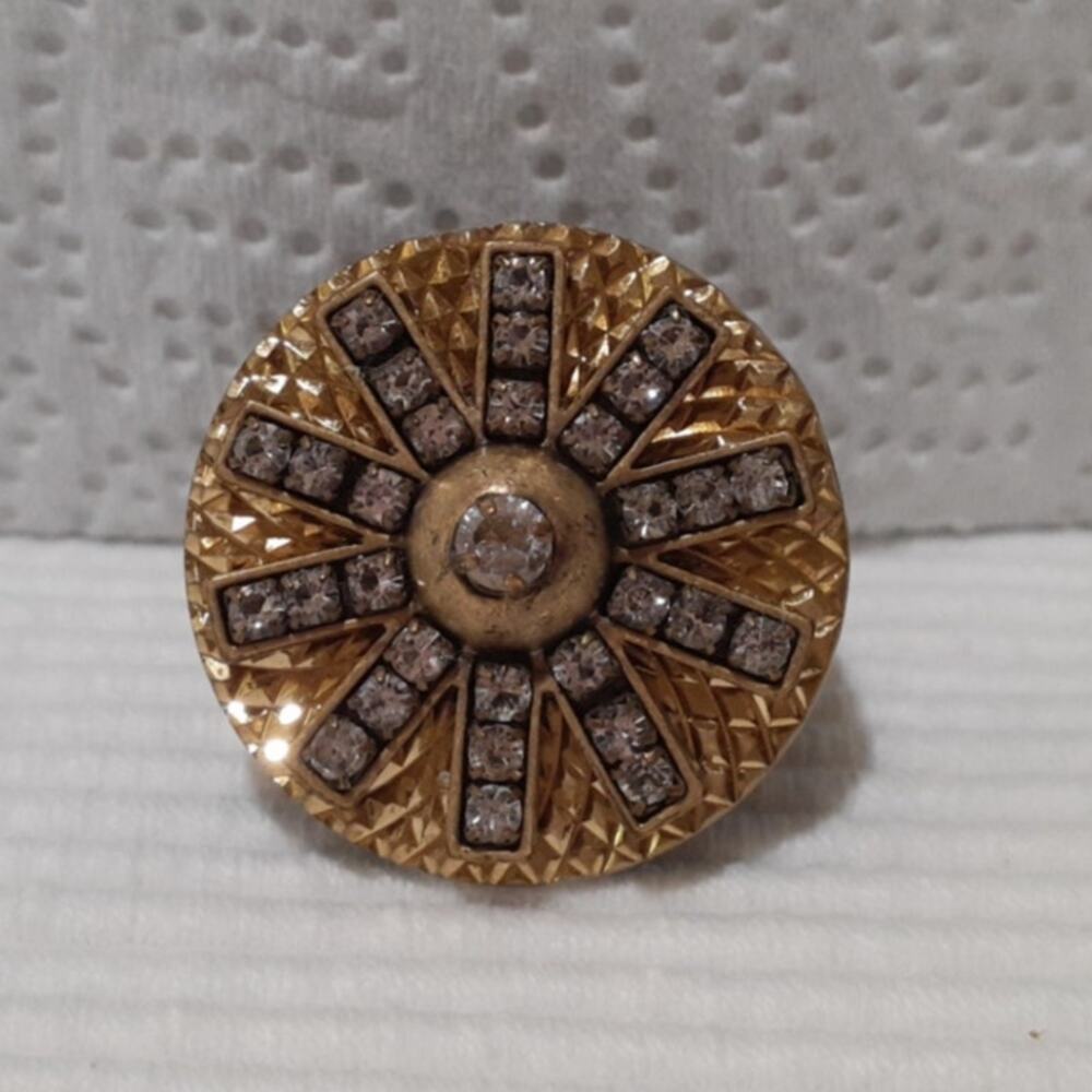 Vintage Juicy Couture Large Cocktail Ring Size 8